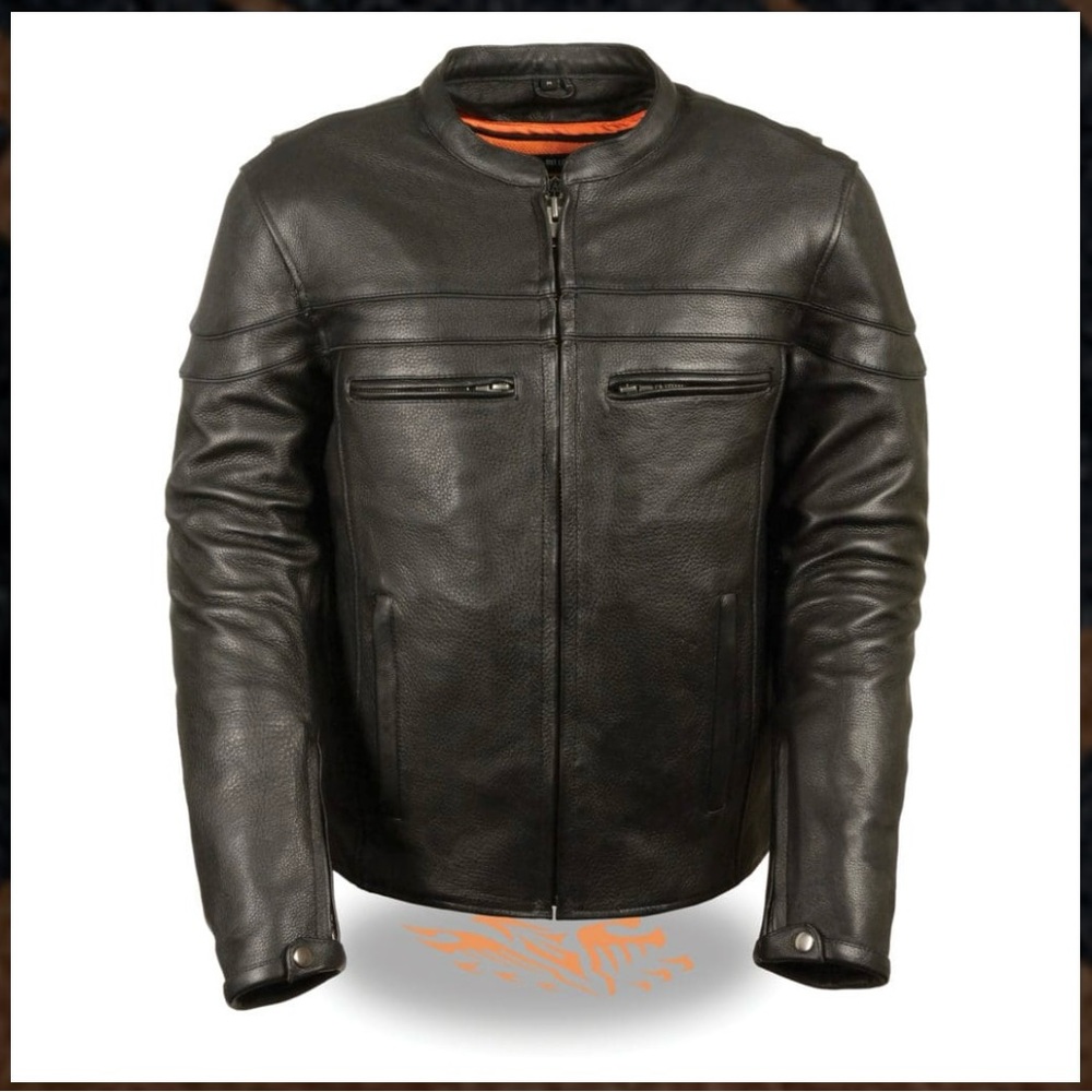Men’s Milwaukee Leather biker jacket 3XL